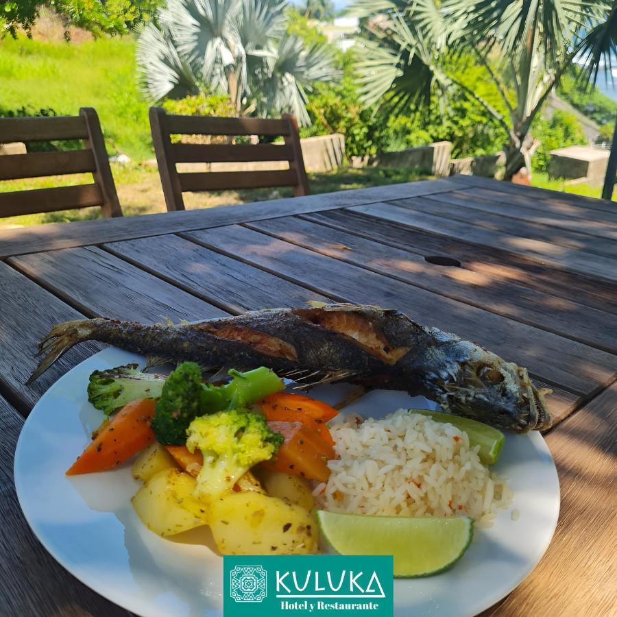 سان ميغيل Hotel Y Restaurante Kuluka المظهر الخارجي الصورة